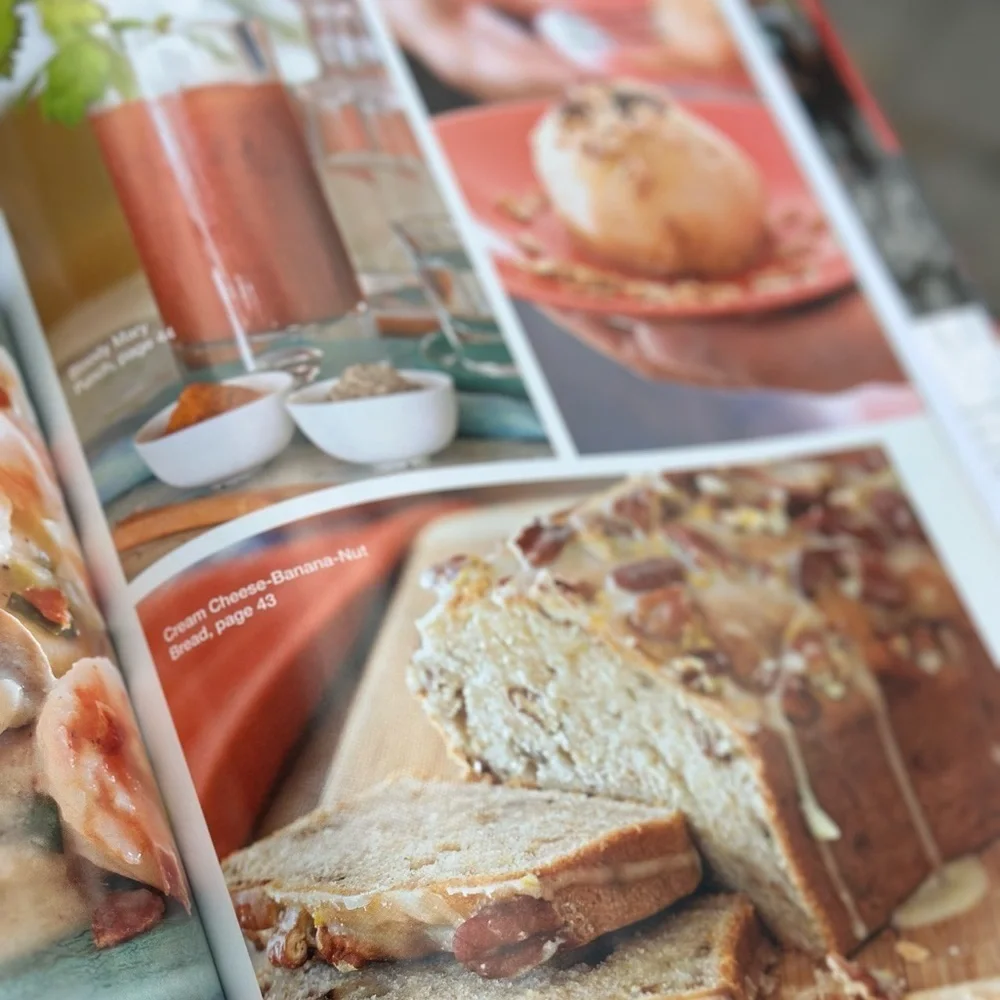 Southern Living Hardback Cookbook with Red Cover